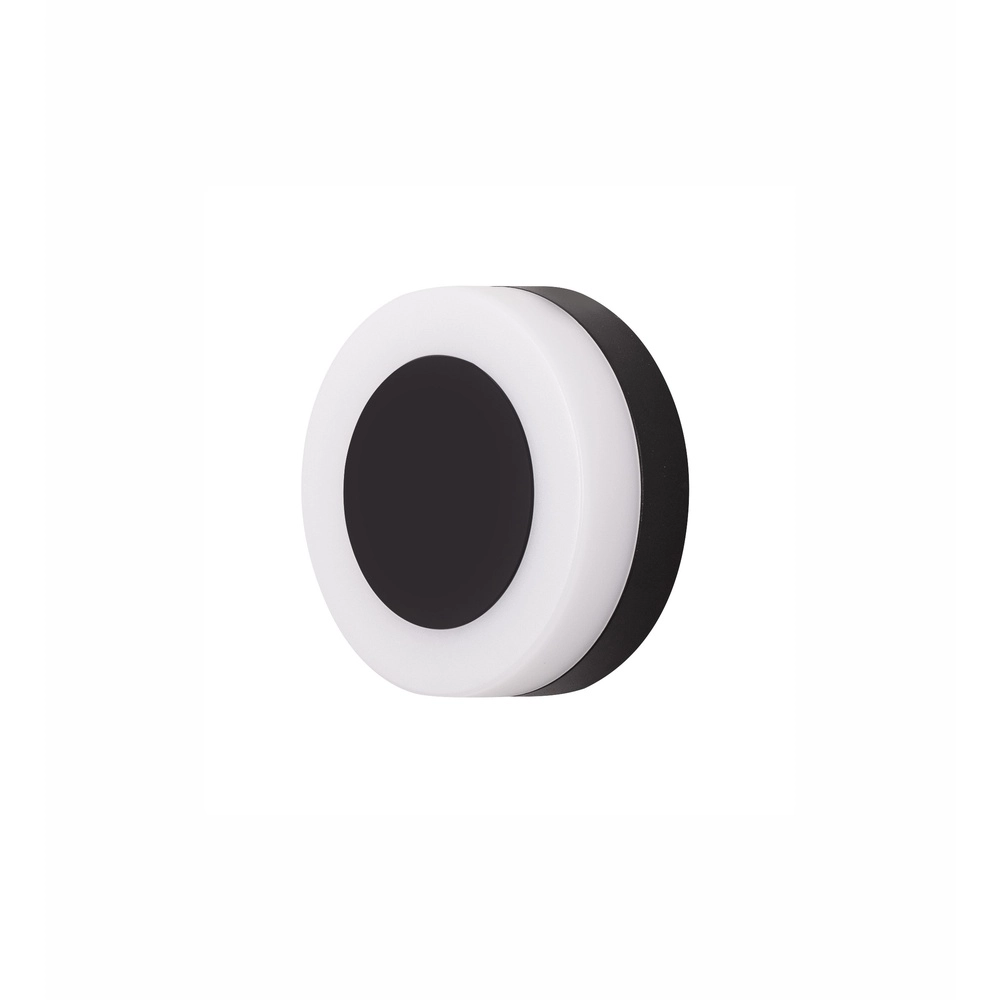 Applique murale ronde Tune noir Lyora 5212017417046