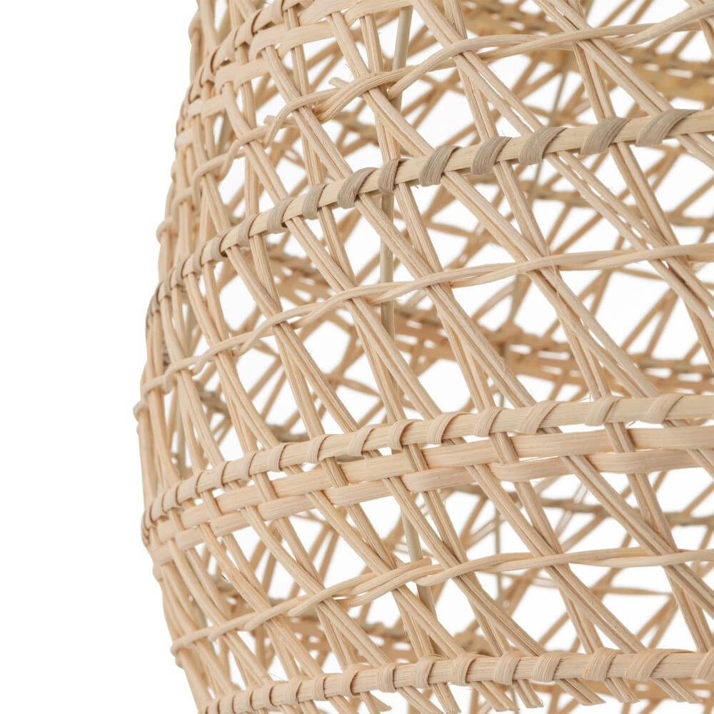 Suspension en rotin Boho L Ø 60cm Lyora 5903139111522