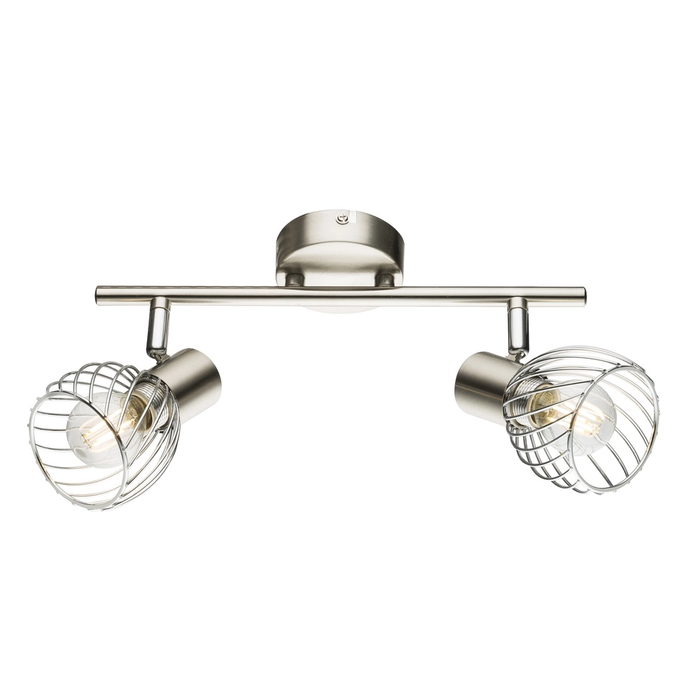 Lampe de plafond Texas 2-Léger nickel
