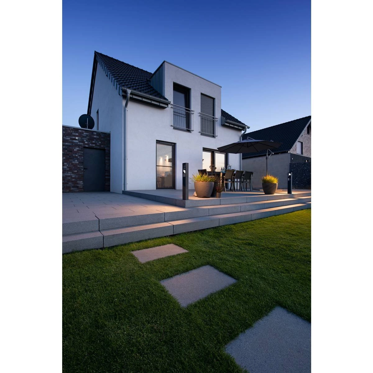 Lampe de jardin sur pied Eskina SLV 4024163249010