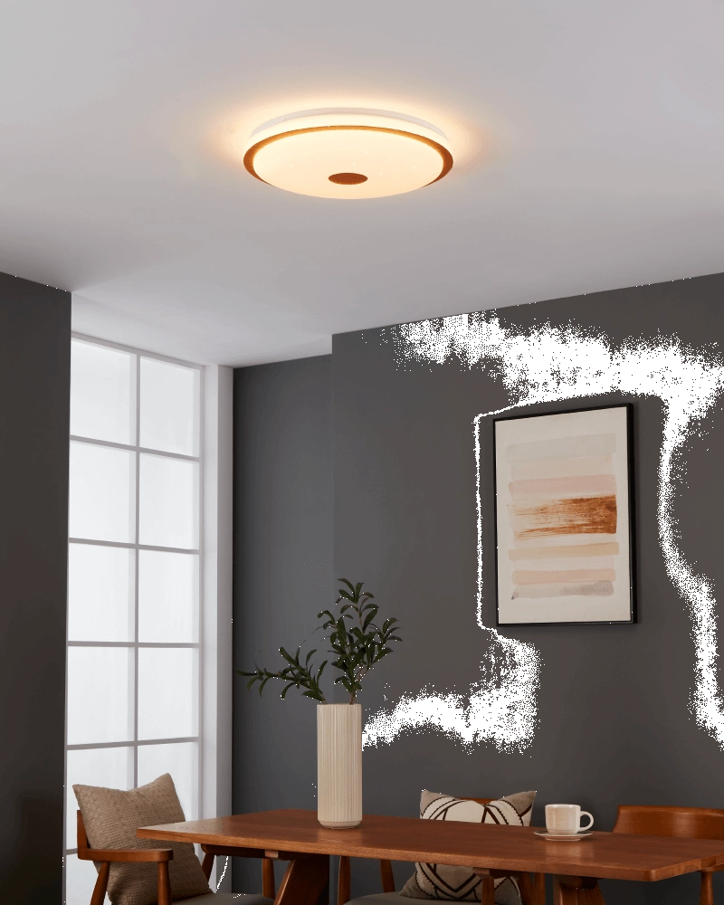 Plafonnier LED Lanciano 1 Ø48cm Eglo 9008606244980