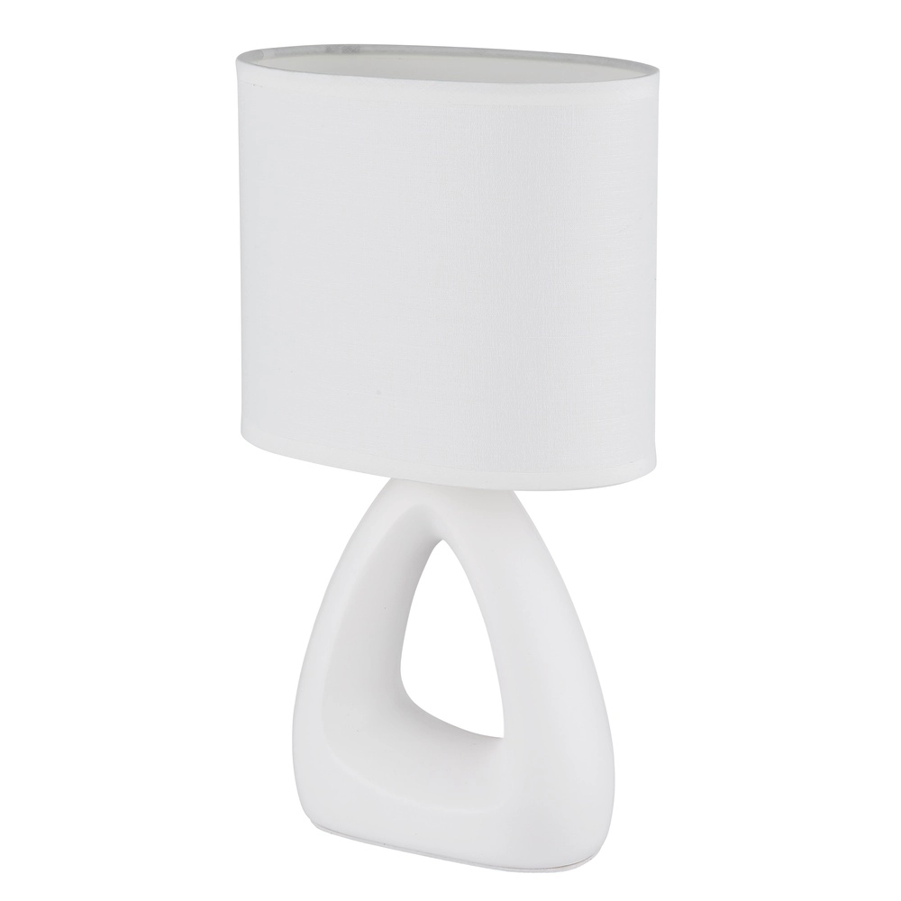 Lampe de table de conception Triangle Blanc Globo 9007371487509