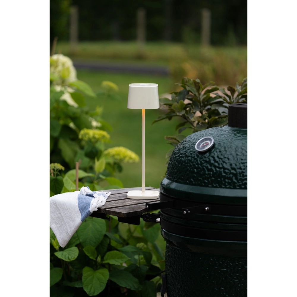 Lampe de table Capri Rechargeable brun sable brillant KonstSmide 7318300030379