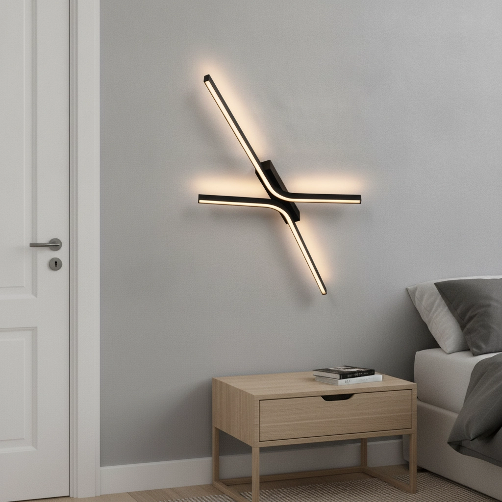 Plafonnier design Akro noir