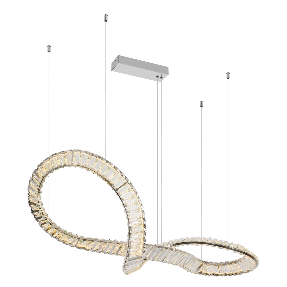 Lampe pendante de conception Neil Chrome unique Globo 9007371507412