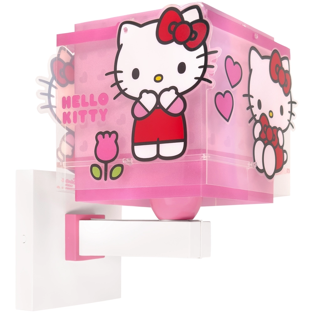 Applique murale Hello Kitty rose
