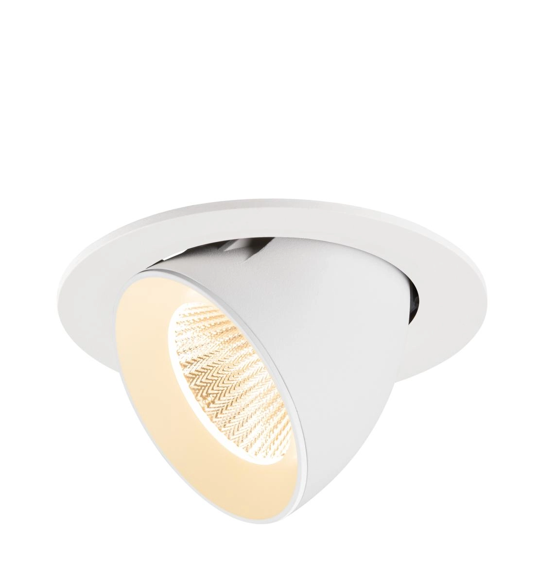 Spot encastré Numinos Gimble L blanc 2700K - 40 deg