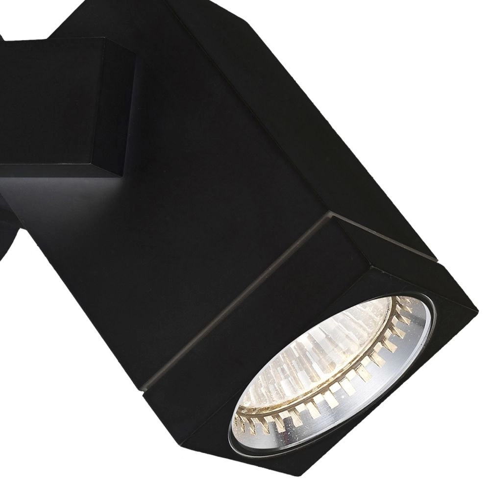 Spot porche Cubic Alu pour l'extérieur noir KS 8714732712743