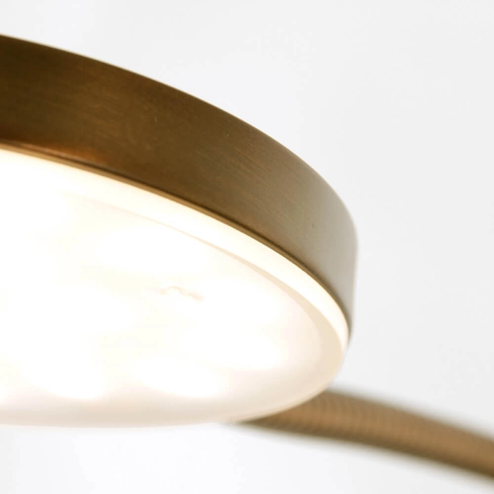 Lampe de lecture LED flexible Platu bronze Steinhauer 8712746151497