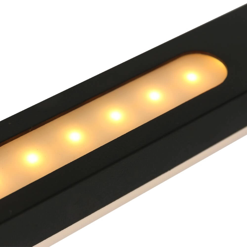 Lampe à suspension LED Zelena noir Steinhauer 8712746122794