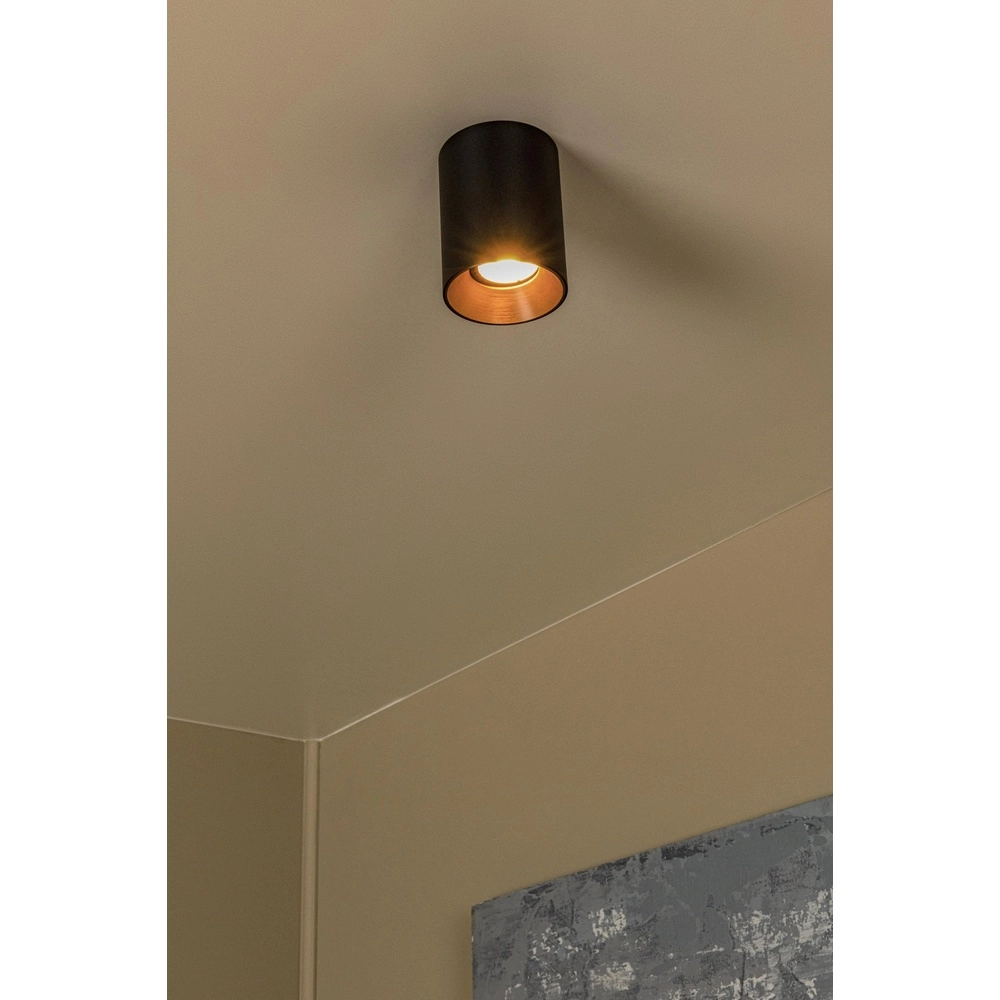 Emplacement monté en surface Gerti Noir Lucide 5411212094315
