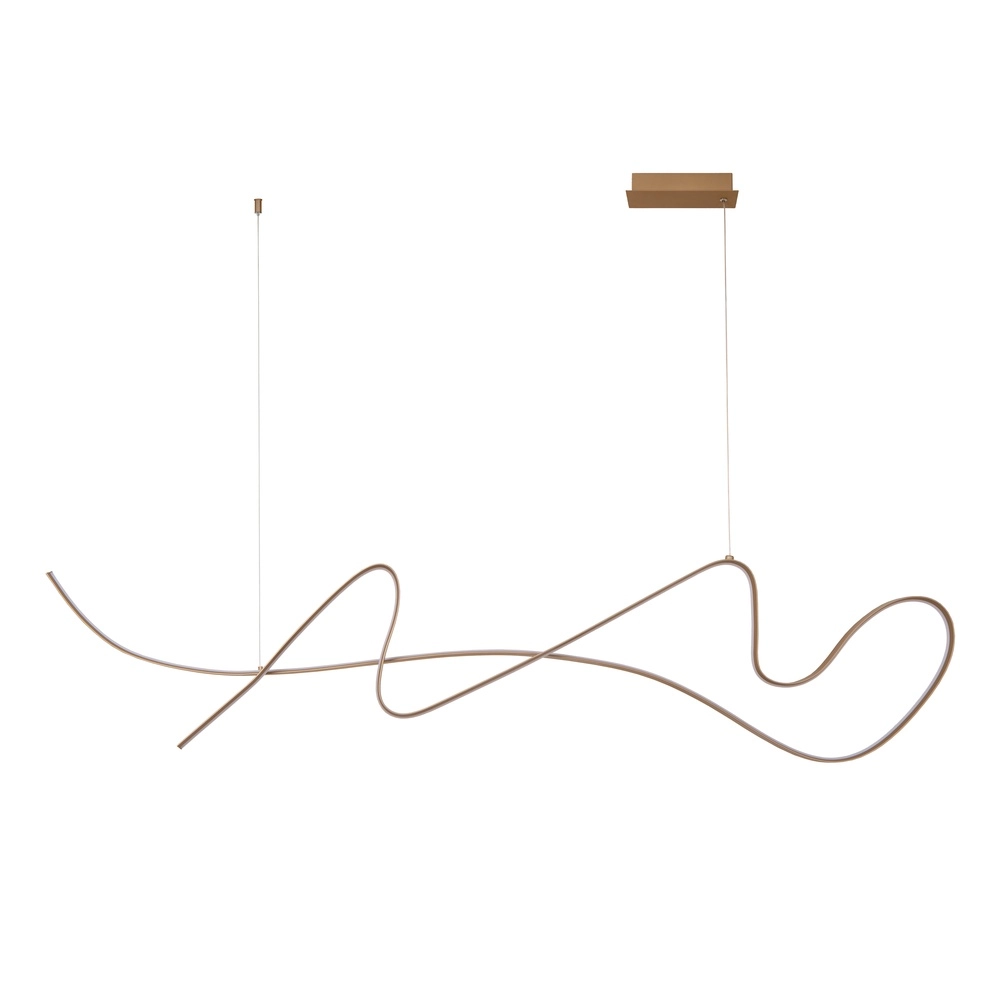 Lampe pendante champagne Lambada Conception Premium by Lucide 5411212520913