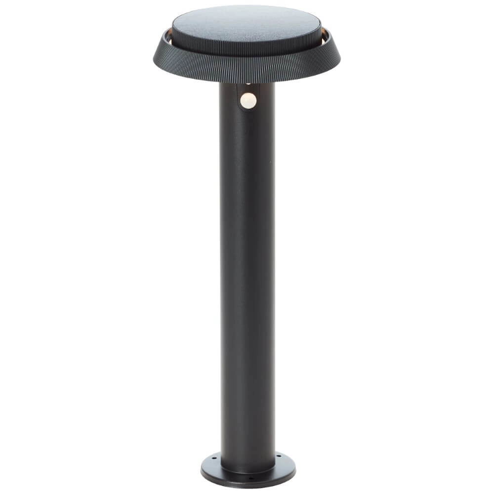 Lampe sur pied noire Alvero avec capteur Lampe sur pied noire Alvero avec capteur