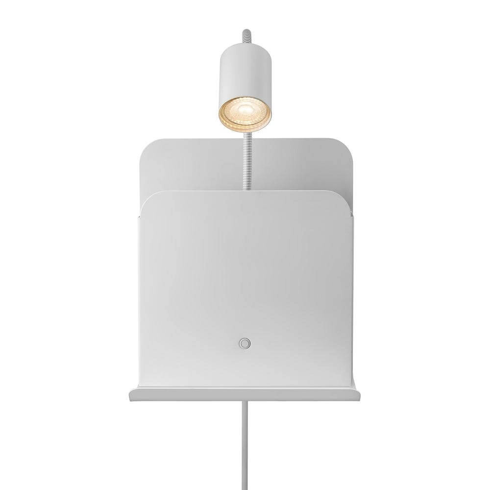 Applique murale blanche Roomi avec connexion USB Nordlux 5704924005657