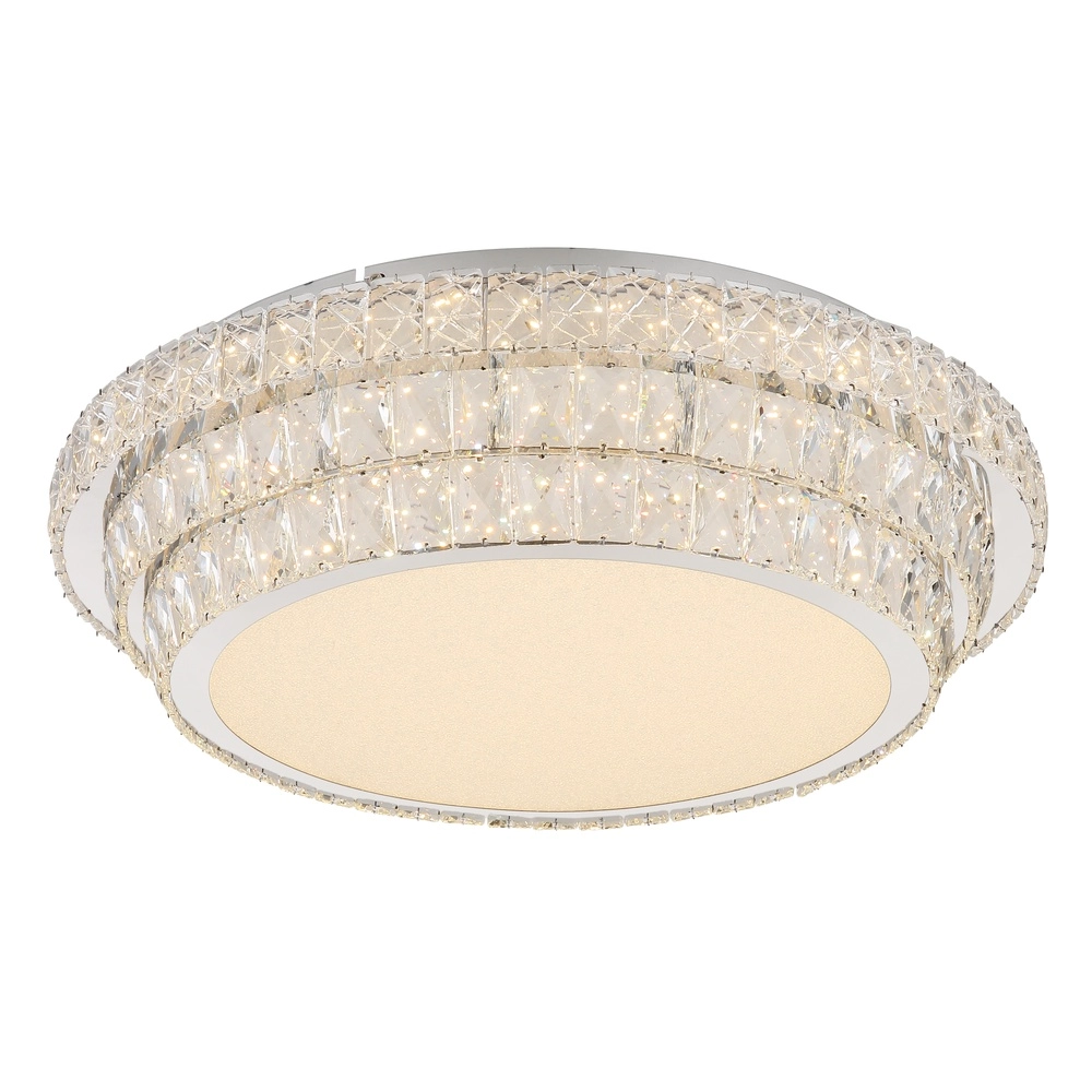 Lampe de plafond Klara Ø 60 cm de chrome Globo 9007371456086