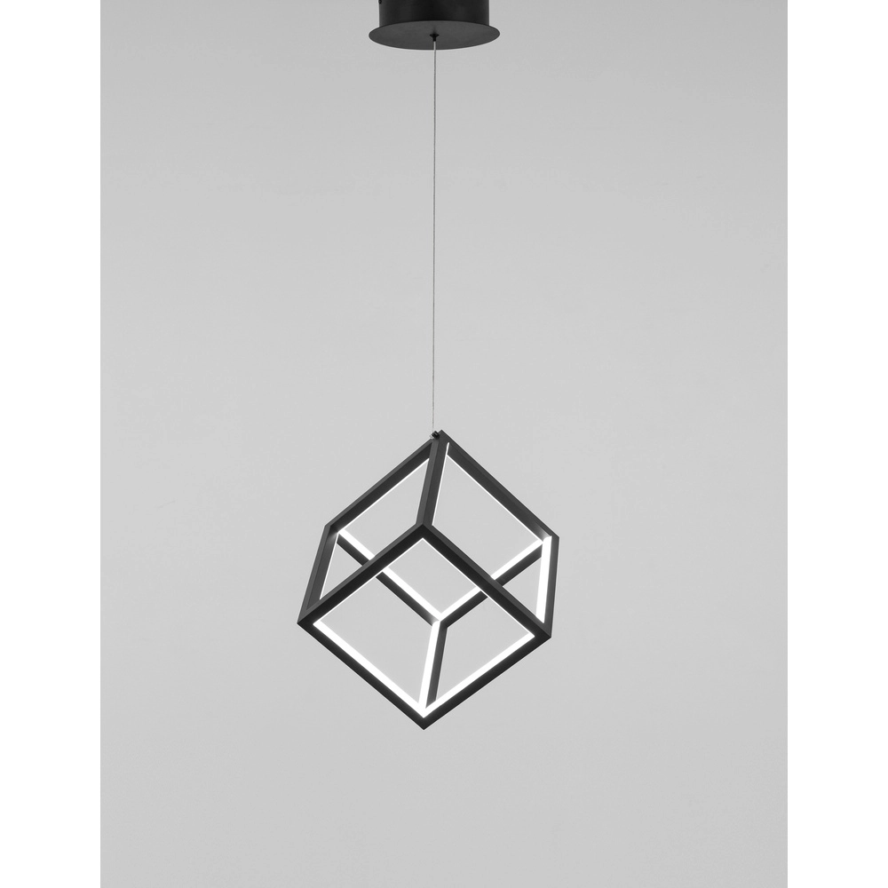 Suspension carrée Gabbia noir Suspension carrée Gabbia noir