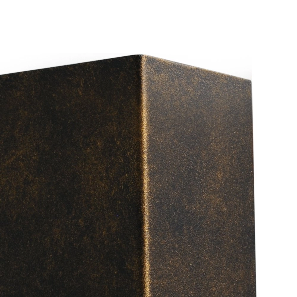 Applique Haut - Bas Metallico or noir flammé Masterlight 8718121217154