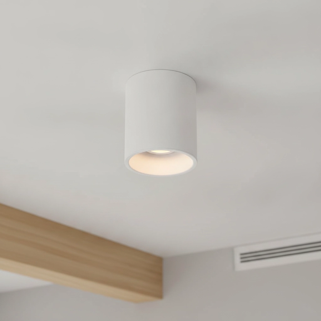 Spot de plafond Moreno blanc