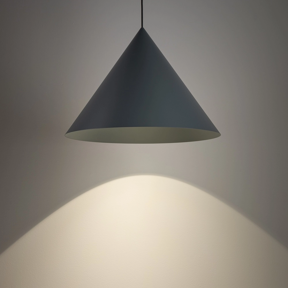 Lampe pendante de conception Zenith bleu umbra Ø 50cm Lyora 5903139114844