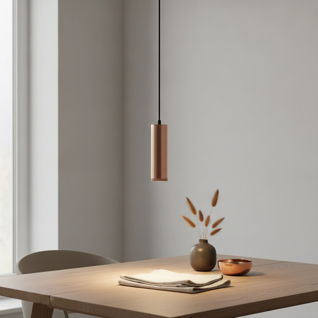 Suspension design Milano Champagne rosé 25cm