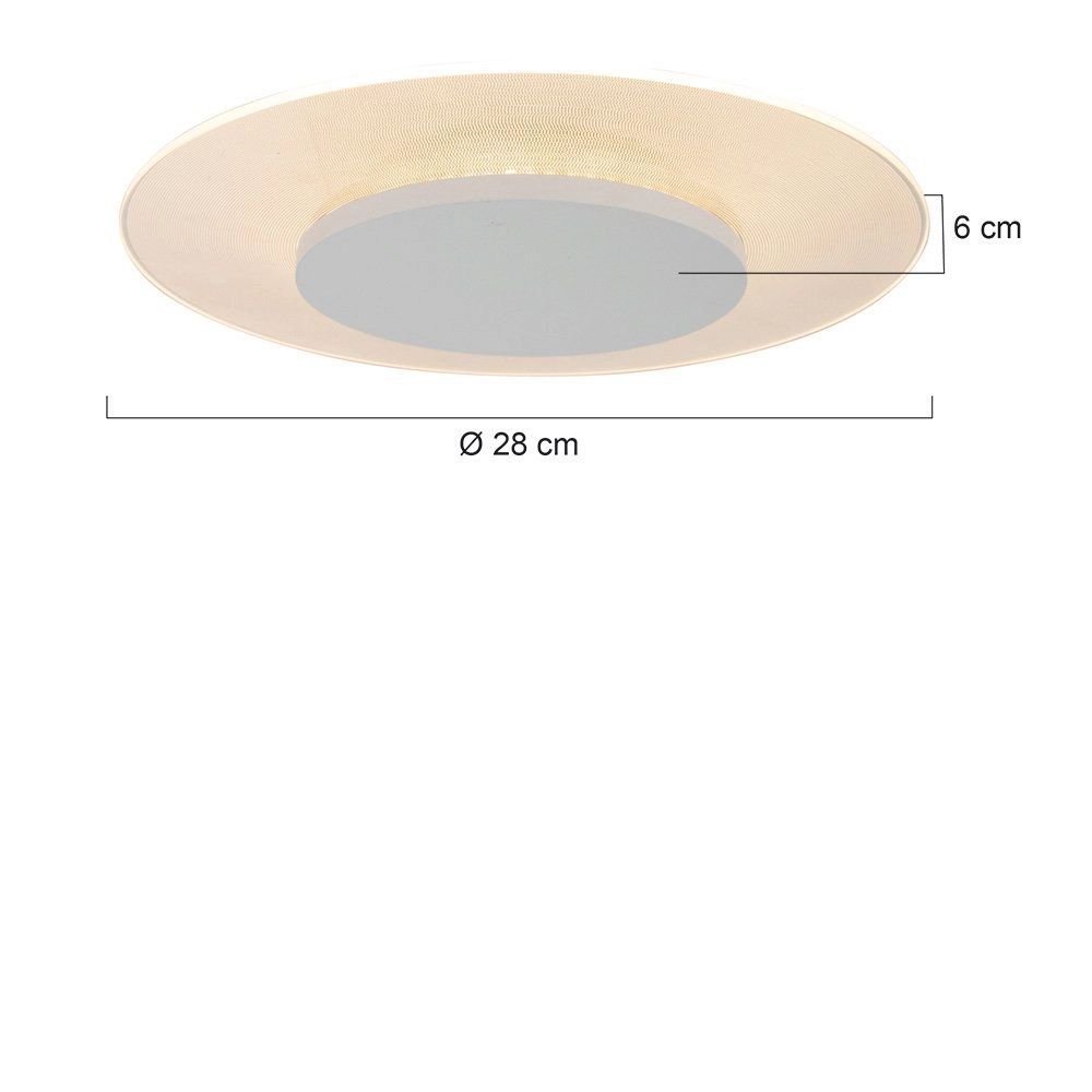 LED plafonnier Lido 28 Steinhauer 8712746106237
