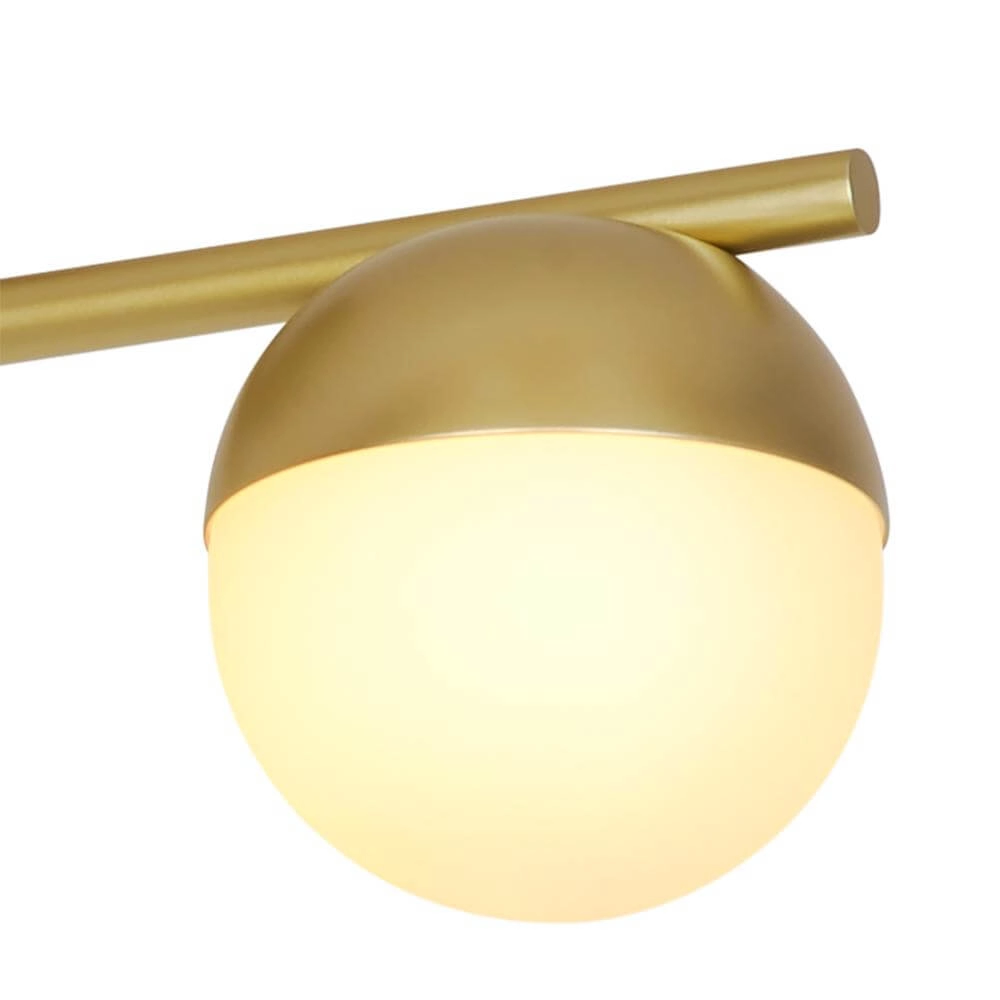 Plafonnier en laiton Contina Design 3 lumières Nordlux 5704924024313