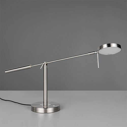 Lampe de bureau Monza nickel Trio 4017807693263