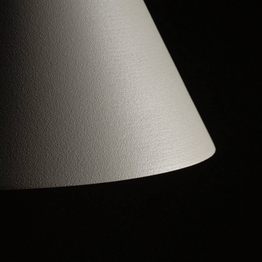 Lampe pendante de conception Zenith gris Ø 11cm Lyora 5903139114554