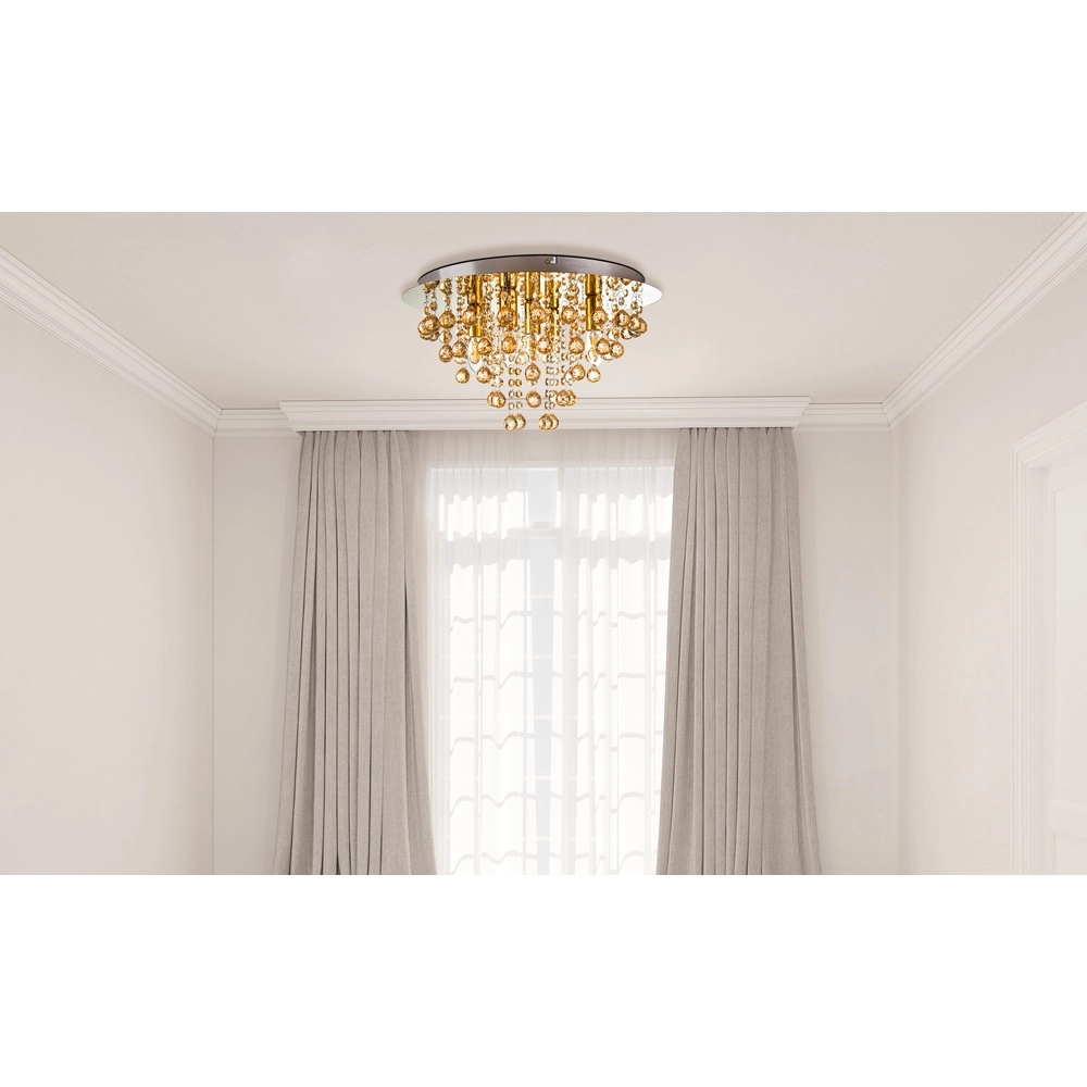 Lustre de plafond London or Ø 46cm Globo 4048194072348