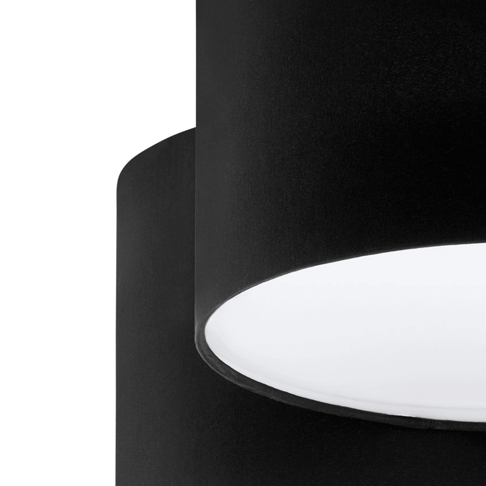 Plafonnier noir Pastore 2 Eglo 9002759995089