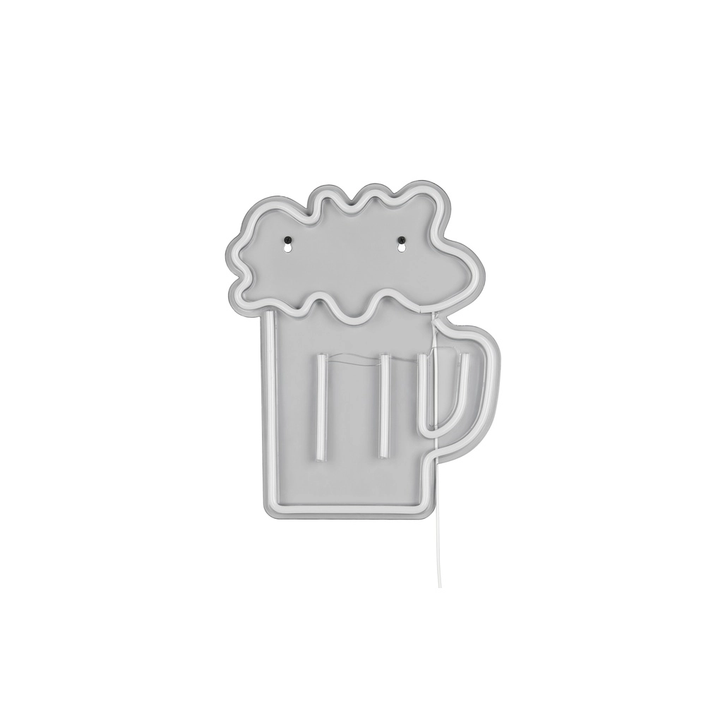 Applique murale néon Beer jaune Trio 4017807657470