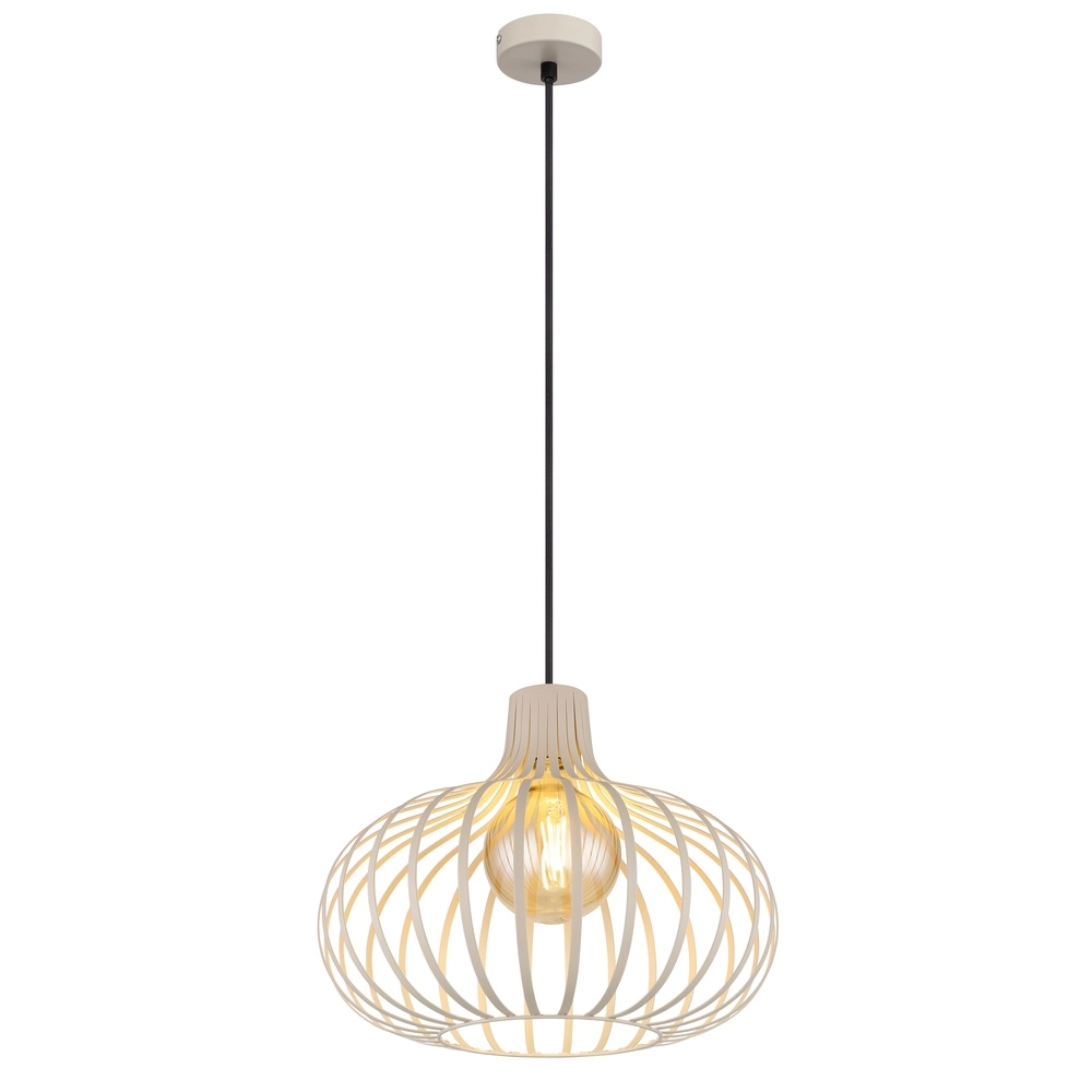Lampe pendante de conception Mateo Crème
