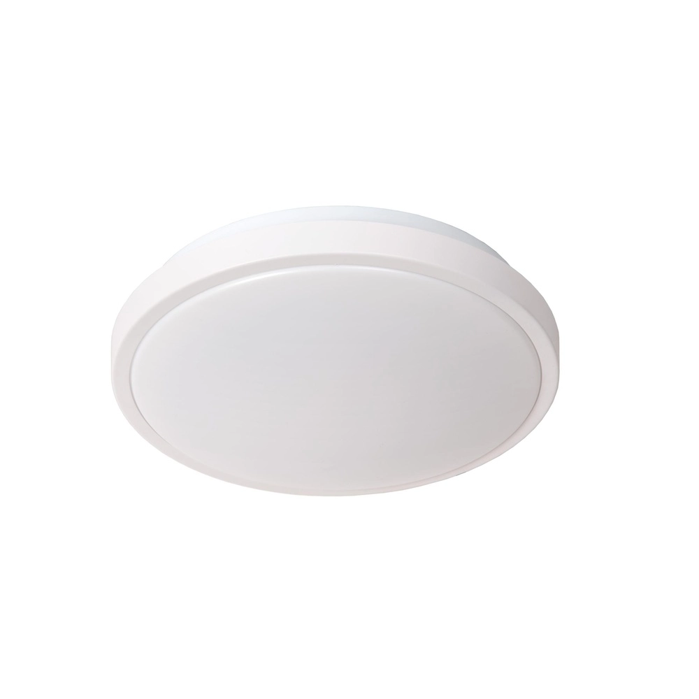 Lumière blanche de plafond Dasher Ø 29,3cm IP44 pour la salle de bain