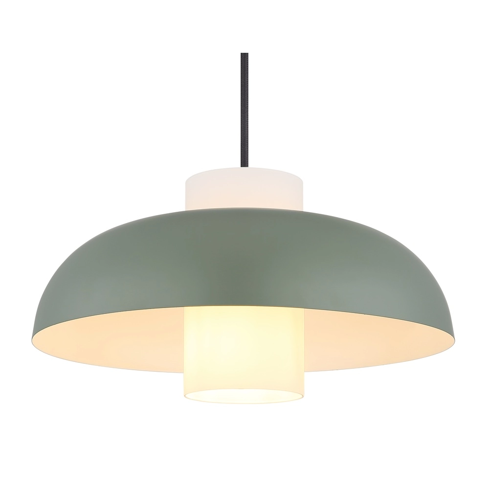 Lampe pendante moderne Lowe vert Ø 38cm Globo 9007371515165