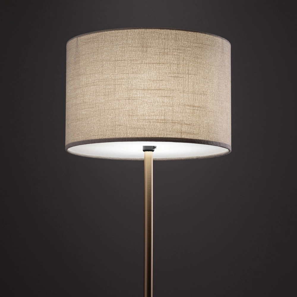Lampe de pied Santana crème Ø 46cm Lyora 5903139116565