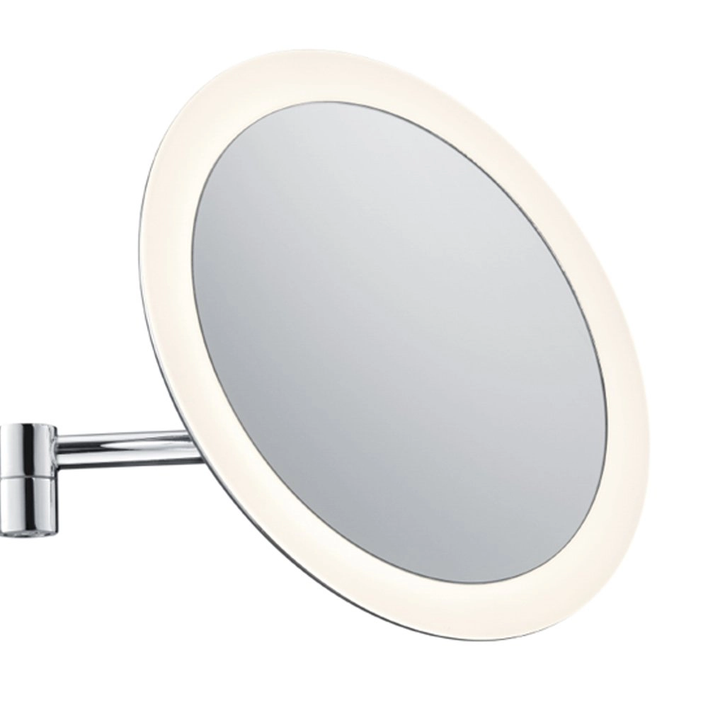 Lampe miroir View 3x Zoom 21cm rond chrome Trio 4017807345070