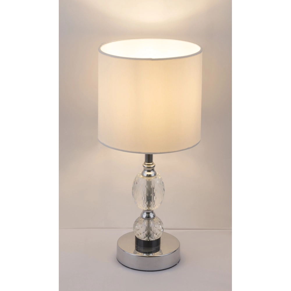 Lampe de table classique Bronn Chrome 47cm Globo 9007371382361