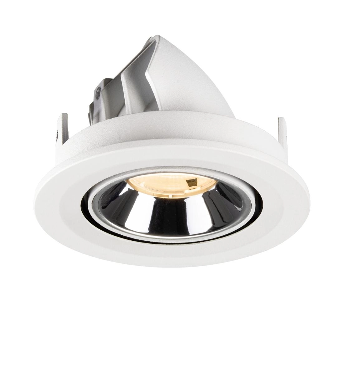 Spot encastré Numinos Gimble S blanc/chrome 2700K - 20 deg SLV 4024163313643
