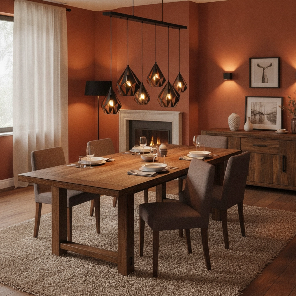 Lampe de table à manger lampe suspendue Carlton 1