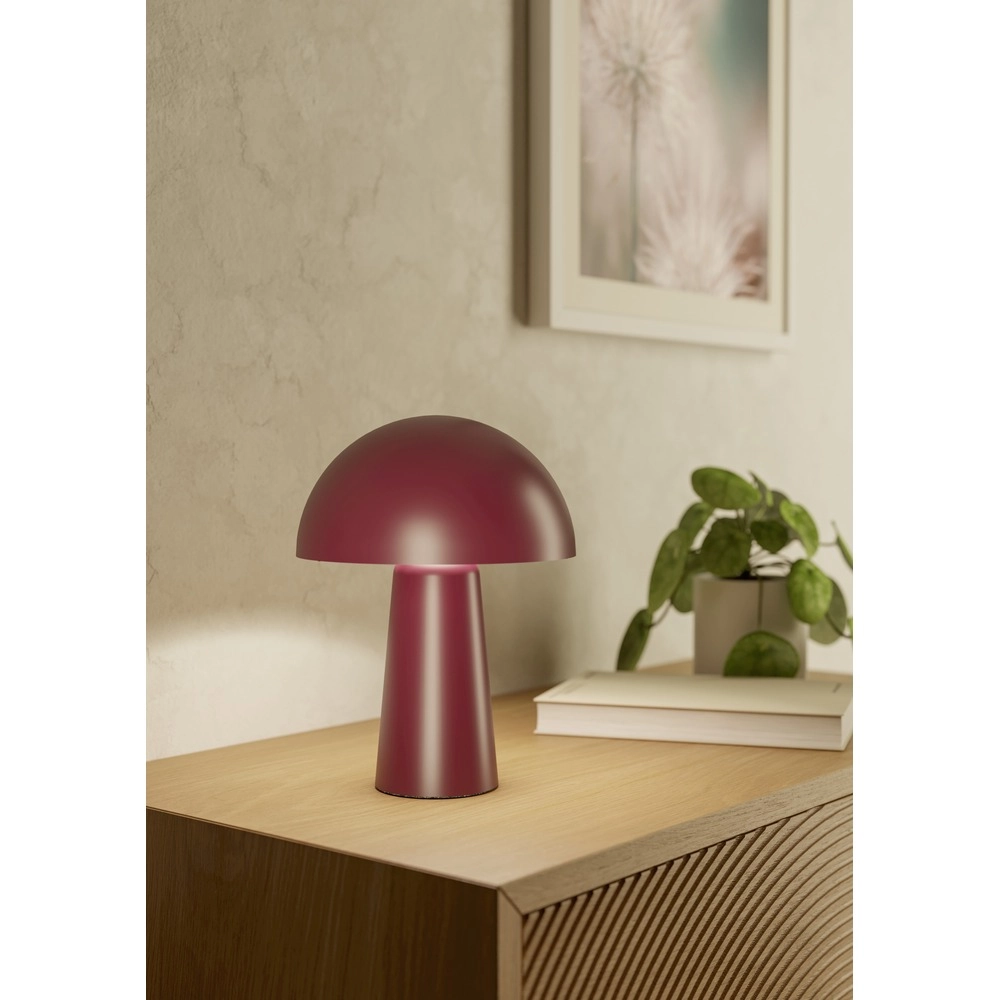 Lampe de table Bufalara Rouge bordeaux Eglo 9008606405350