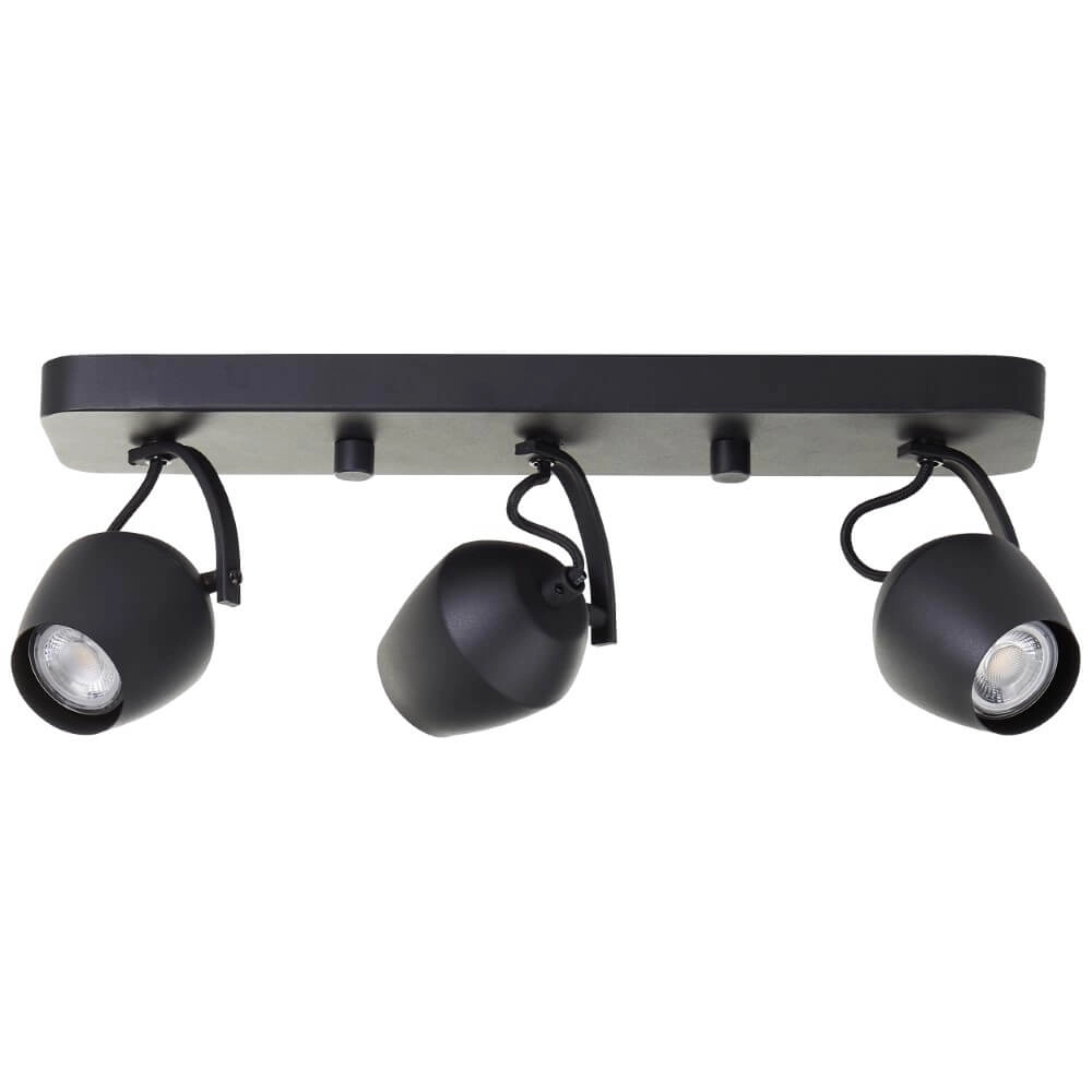 Spot en saillie 2 lumières Vertino noir avec de l'or Brilliant 4004353441394