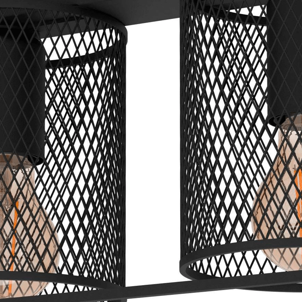 Plafonnier rural Catterick 2x E27 Eglo 9002759437725