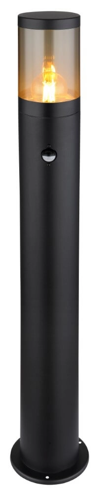 Lampe de terrasse noire Xeloo 80 cm - avec capteur Lampe de terrasse noire Xeloo 80 cm - avec capteur