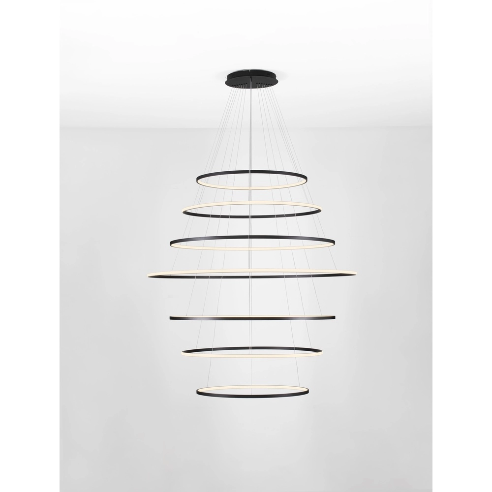 Suspension design Maelo noir Ø 150cm Suspension design Maelo noir Ø 150cm
