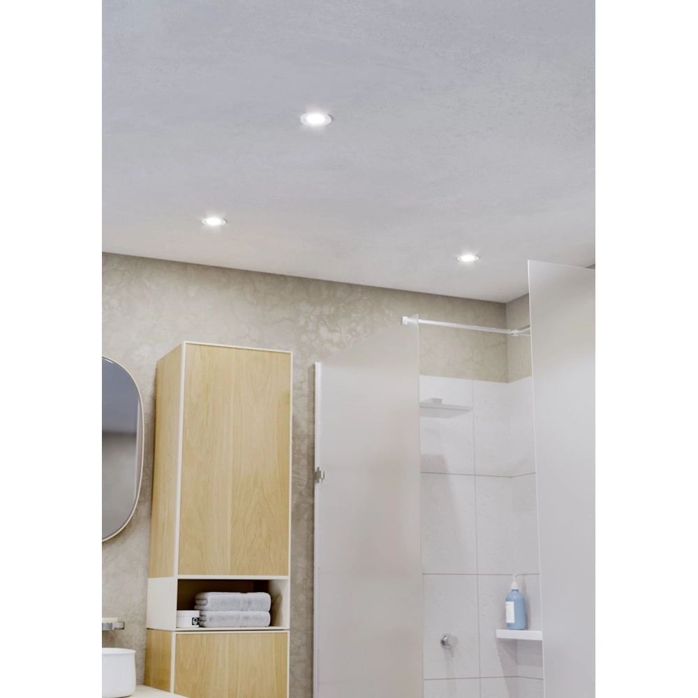 Spot encastré Barranco blanc Ø 8,4cm IP44 - 3000K Eglo 9008606359158