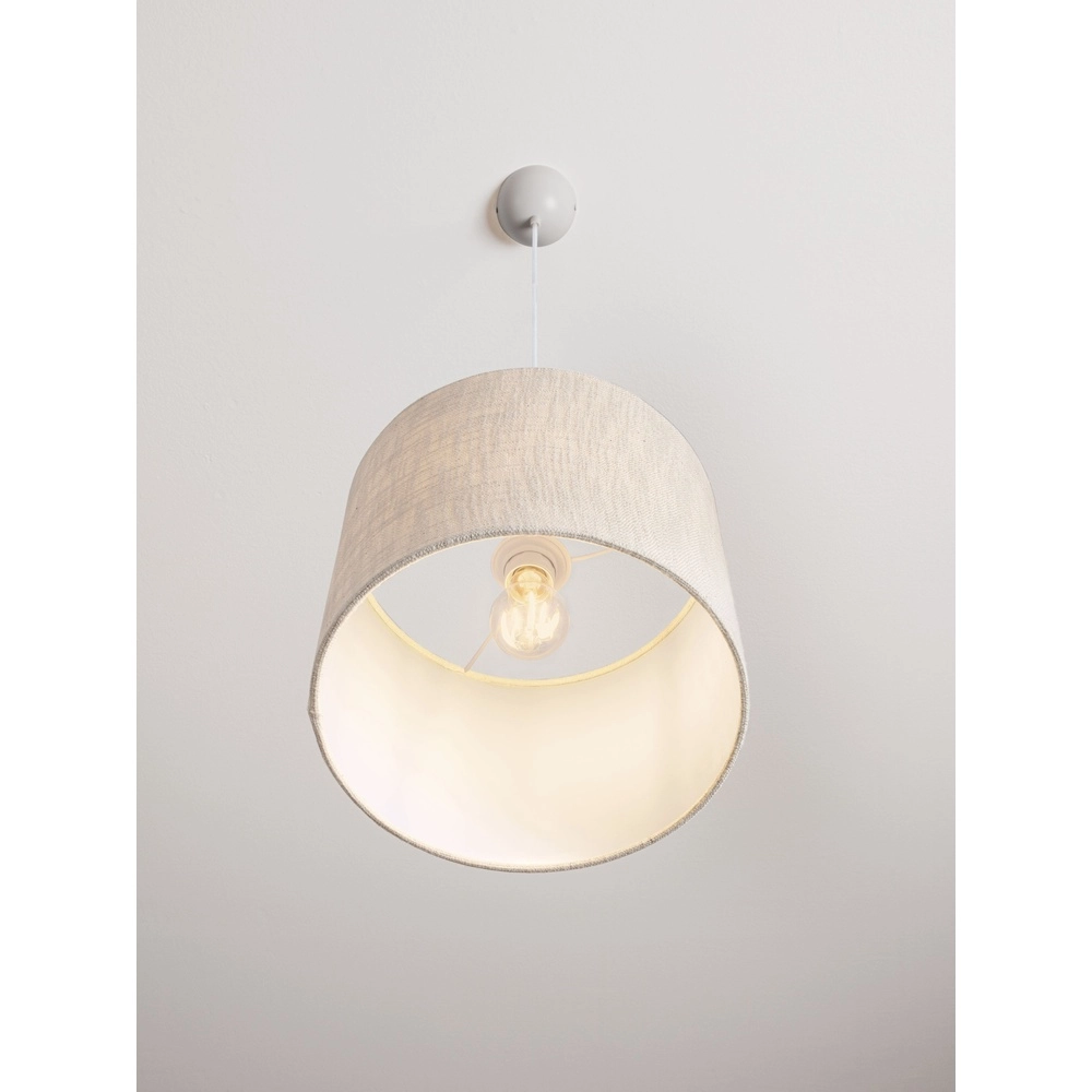 Lampe pendante en lin Karen Ø 30cm Lyora 5212017493941