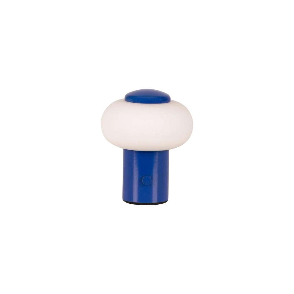 Lampe de table rechargeable Gustav bleu