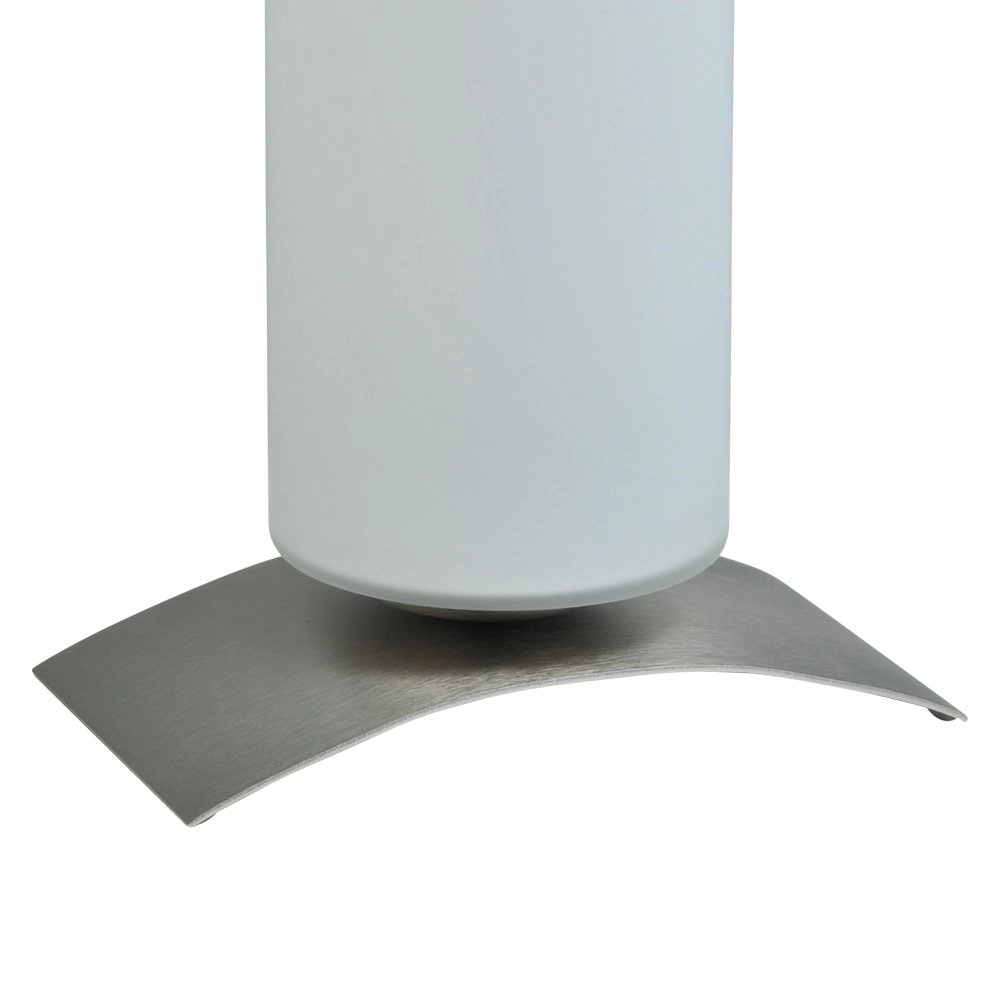 Lampe de table Oblica Round 39cm gris métallisé Masterlight 8718121013237