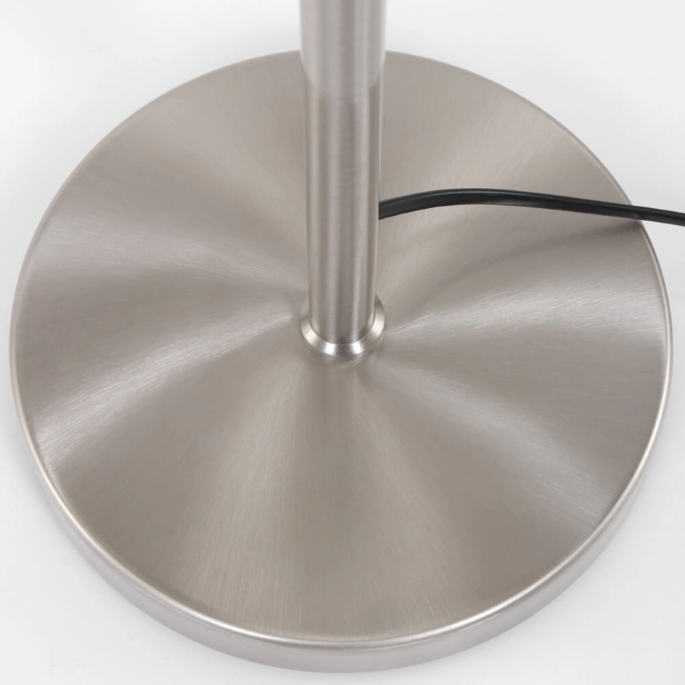 Lampadaire LED Mexlite gris métallisé Steinhauer 8712746048117