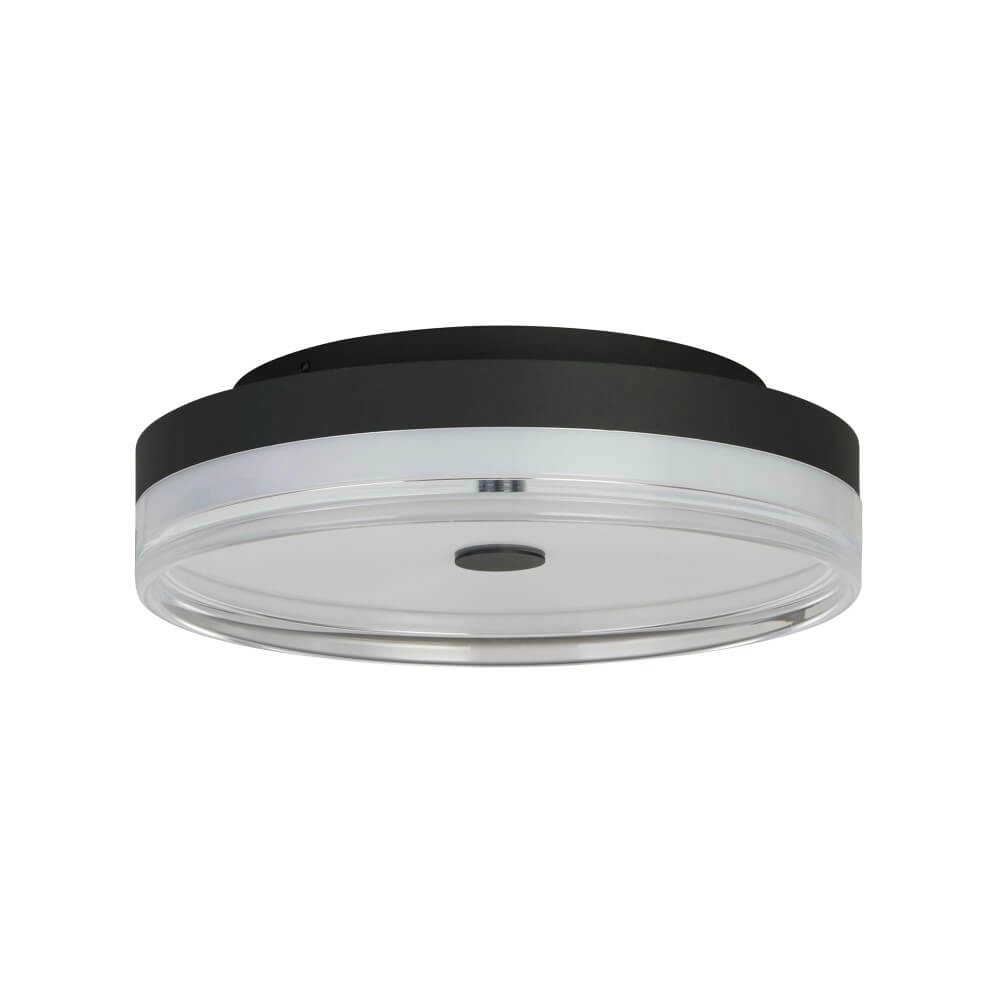 Plafonnier Cyprus Ø 40cm noir Searchlight 5053423273716